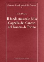 Il Fondo musicale della capella dei cantori del Duomo di Torino