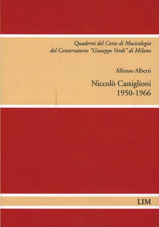 Niccolò Castiglioni (1950-1966) - Alfonso Alberti - copertina