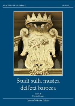 Libro Studi sulla musica dell'età barocca 