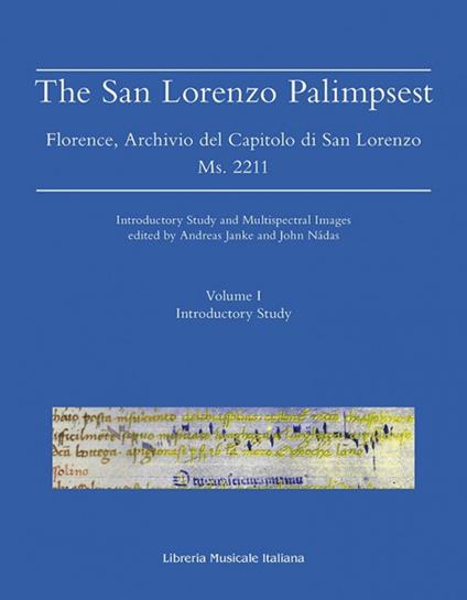 The San Lorenzo palimpsest. Florence, Archivio del Capitolo di San Lorenzo Ms. 2211 - copertina