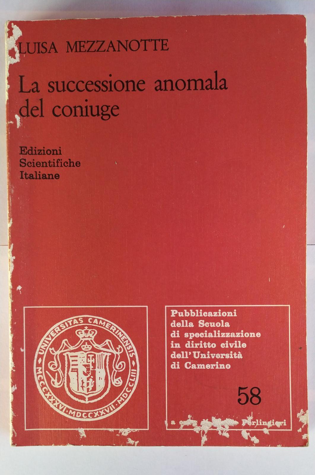 La successione anomala del coniuge