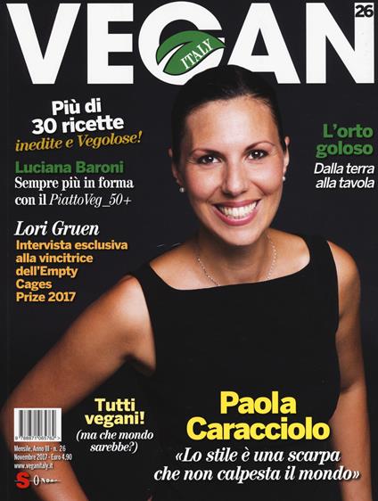 Vegan Italy (2017). Vol. 26: Novembre - copertina