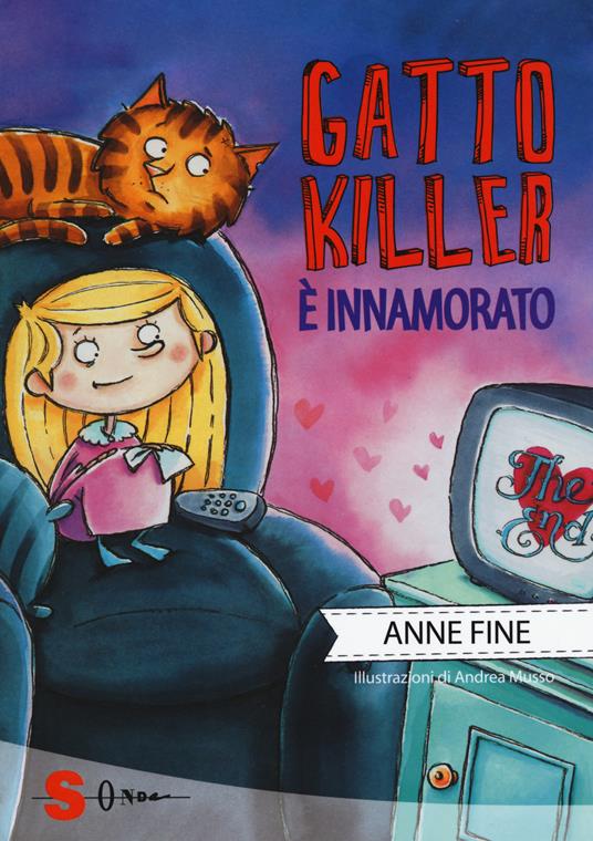 Gatto killer è innamorato - Anne Fine - copertina