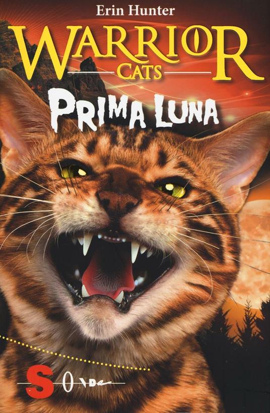 Prima luna. Warrior cats - Erin Hunter - copertina