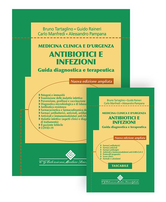 Medicina clinica e d'urgenza. Antibiotici e infezioni Guida diagnostica e terapeutica - Bruno Tartaglino,Guido Rainieri,Carlo Manfredi - copertina