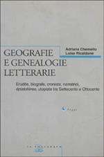 Geografie e genealogie letterarie. Erudite, biografe, croniste, narratrici, épistolières, utopiste tra Settecento e Ottocento