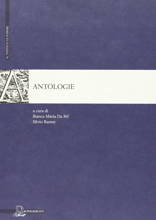 Antologie - copertina