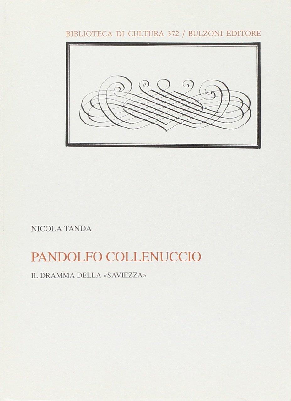 Pandolfo Collenuccio. Il dramma della «Saviezza»