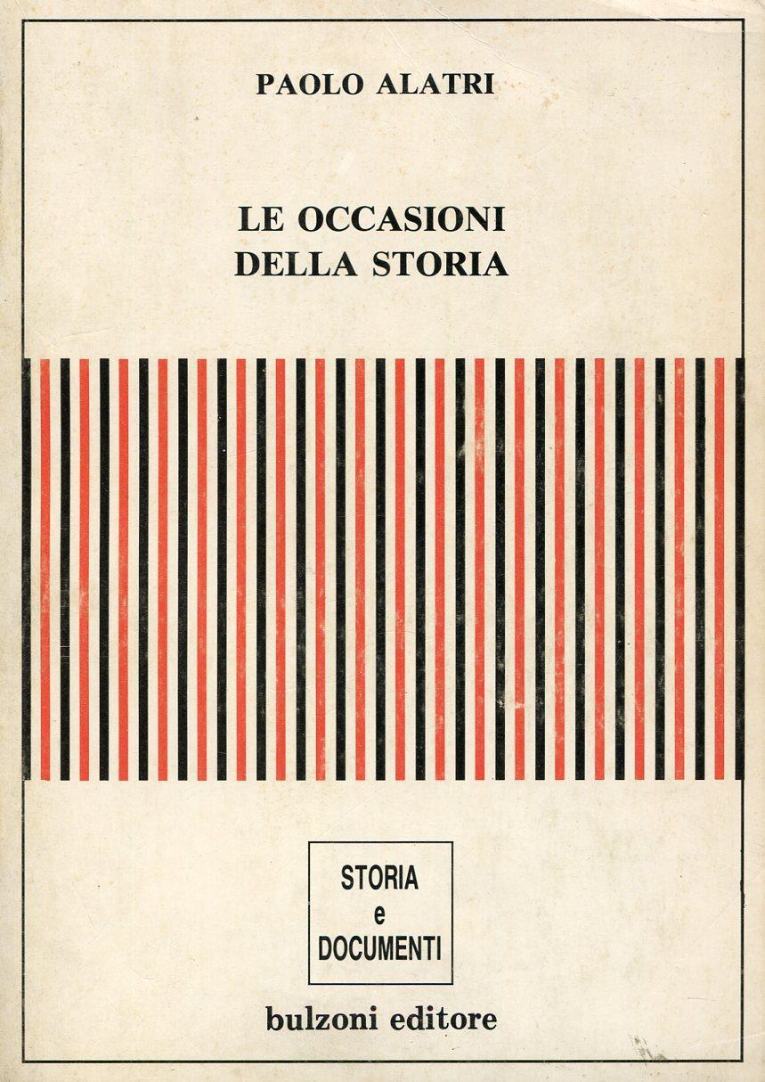 Le occasioni della storia