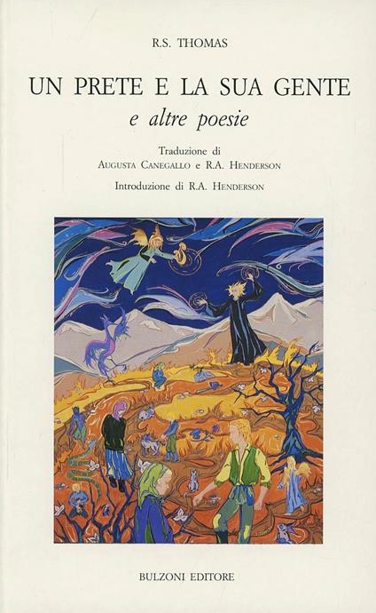 Un prete e la sua gente e altre poesie - Ronald S. Thomas - copertina