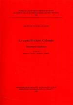 Le carte Brichieri Colombi. Inventario analitico