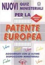 Nuovi quiz ministeriali per la patente europea