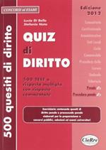 Quiz di diritto. Diritto penale e procedura penale