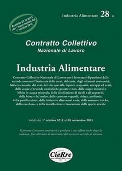 Libro CCNL industria alimentare 