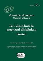 CCNL dipendenti da proprietari di fabbricati-portieri