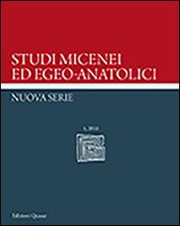 Studi micenei ed egeo-anatolici. Nuova Serie (2015). Vol. 1 - copertina
