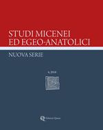 Studi micenei ed egeo-anatolici. Nuova serie (2018). Vol. 4