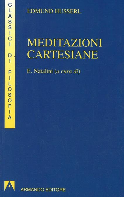 Meditazioni cartesiane - Edmund Husserl - copertina