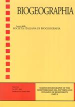 Marine biogeography of the Mediterranean sea: patterns and dynamic of biodiversity. Vol. 2