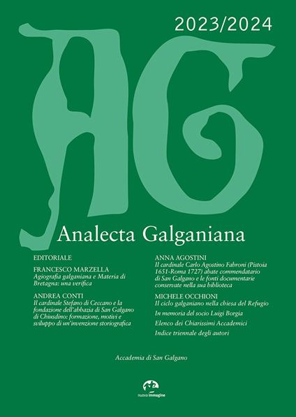 Analecta Galganiana (2023) - copertina