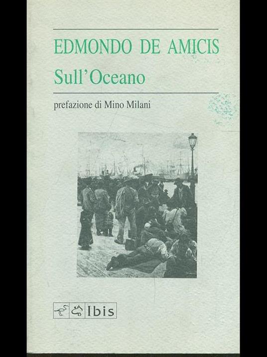 Sull'Oceano - Edmondo De Amicis - copertina