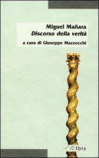 Discorso della verità - Miguel Mañara - copertina