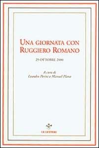 Una giornata con Ruggiero Romano. 25 ottobre 2000 - copertina