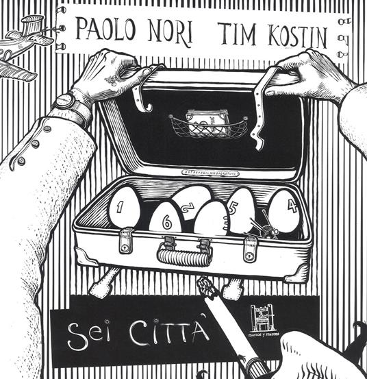 Sei città - Paolo Nori,Tim Kostin - copertina