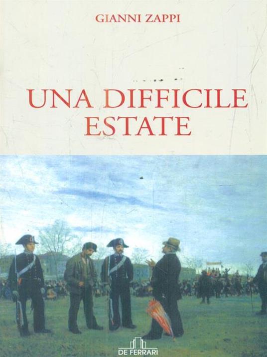 Una difficile estate - Giovanni Zappi - copertina