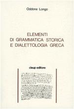 Elementi di grammatica storica e dialettologia greca