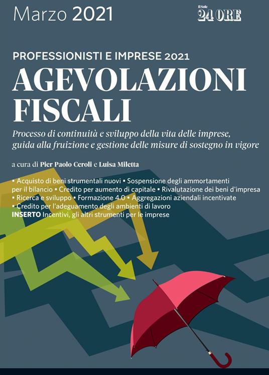 Agevolazioni fiscali 2021. Professionisti e imprese - copertina