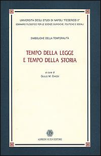 Tempo della legge e tempo della storia - copertina