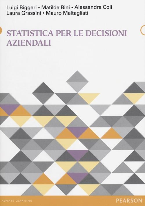 Statistica per le decisioni aziendali - copertina