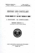History and cartulary of the Greek monastery of St. Elias and St. Anastasius of Carbone. Vol. 2\2: Cartulary.