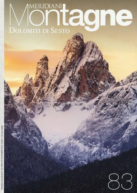 Dolomiti di Sesto. Con Carta geografica ripiegata - copertina