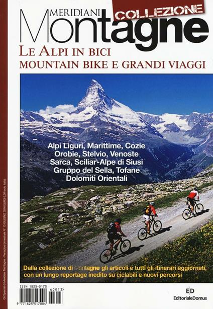 Le Alpi in bici. Mountain bike e grandi viaggi - copertina