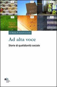 Ad alta voce. Storie di quotidianità sociale - copertina