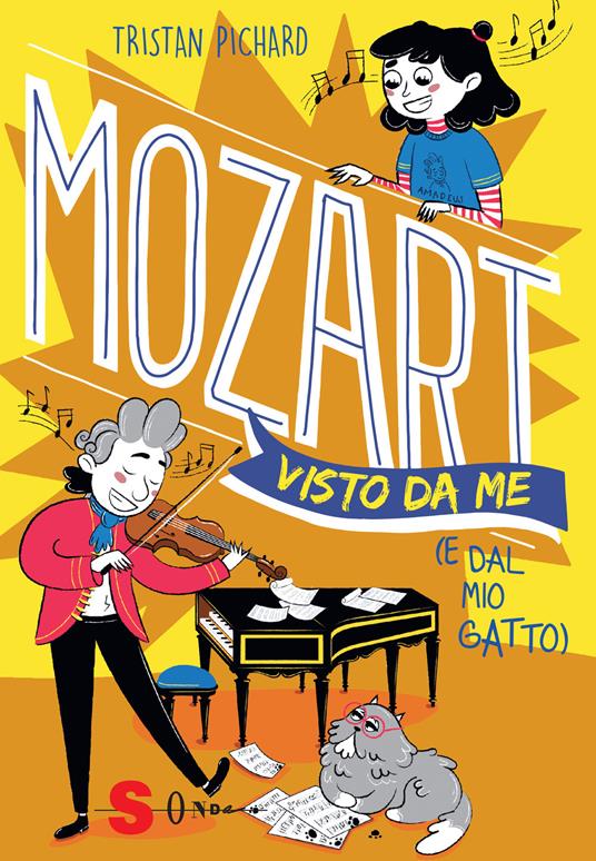Mozart visto da me (e dal mio gatto) - Tristan Pichard - copertina