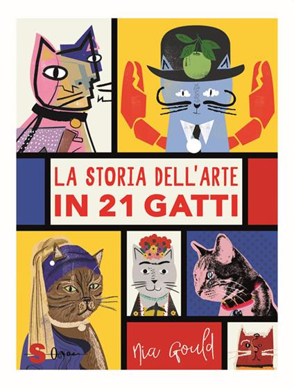 La storia dell’arte in 21 gatti - Nia Gould - ebook