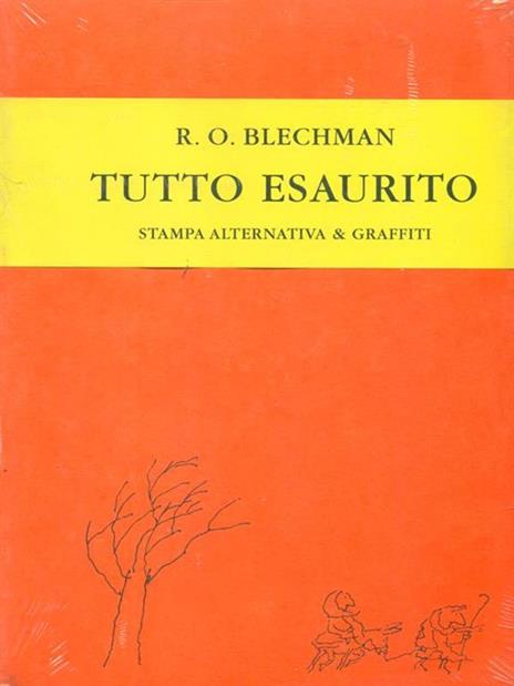 Tutto esaurito - R. O. Blechman - copertina