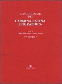 Concordanze dei carmina latina epigraphica - copertina