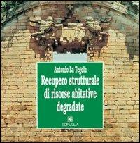 Recupero strutturale di risorse abitative degradate - Antonio La Tegola - copertina