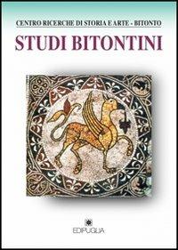 Studi bitontini vol. 91-92 - copertina