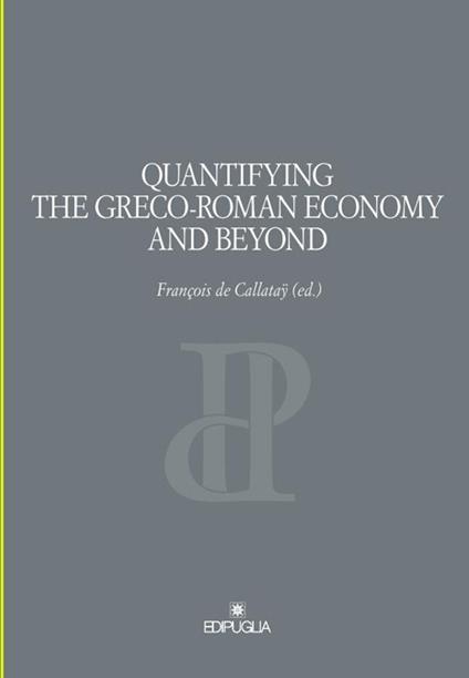 Quantifying the greco-roman economy and beyond - copertina