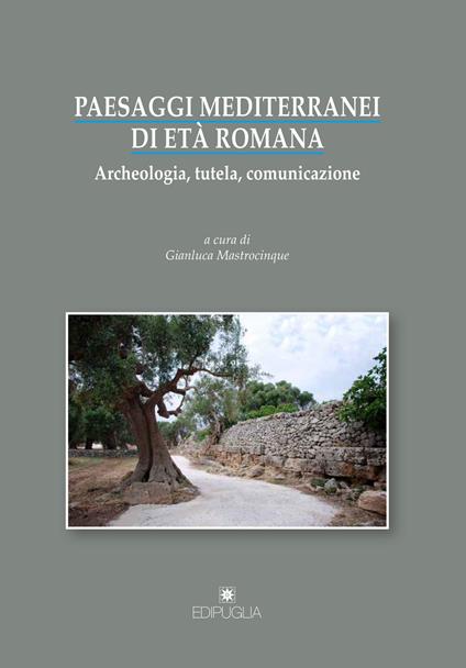 Paesaggi mediterranei di età romana. Archeologia, tutela, comunicazione. Atti del convegno internazionale (Bari-Egnazia, 5-6 maggio 2016) - copertina