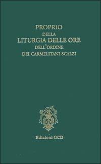 Proprio della liturgia delle ore dell'Ordine dei Carmelitani Scalzi - copertina