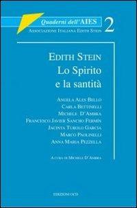 Edith Stein. Lo Spirito e la santità - copertina