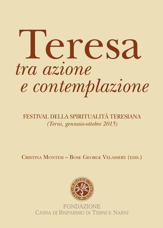 Teresa tra azione e contemplazione - copertina