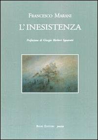 L'inesistenza - Francesco Marani - copertina