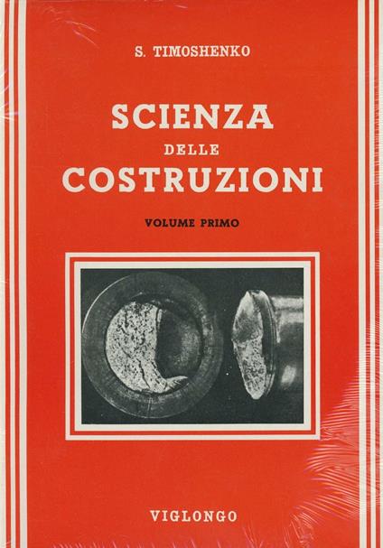 Scienza delle costruzioni - Stephan Timoshenko - copertina